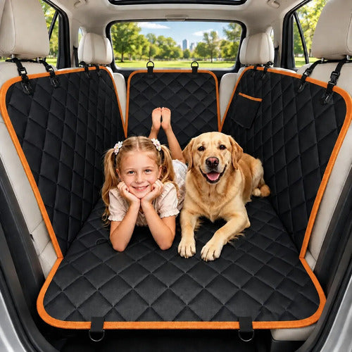 Funda Cubre Asiento Auto Protector Perro Gato Impermeable