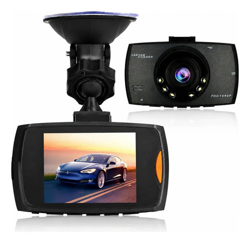 Cámara Para Auto Full Hd Frontal Dash Cam Sensor Impacto